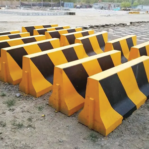 Black Yellow RCC Cross Barrier